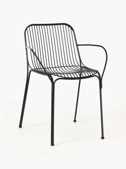 Chaise de jardin Hiray avec accoudoirs