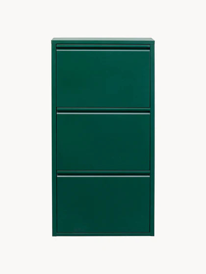 Lot de 2 - 1 payé = 2 reçus Meuble à chaussures mural pliable Caruso - Essence