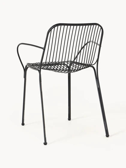Chaise de jardin Hiray avec accoudoirs