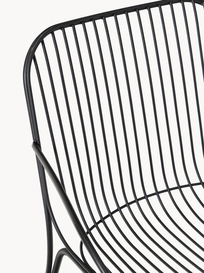 Chaise de jardin Hiray avec accoudoirs